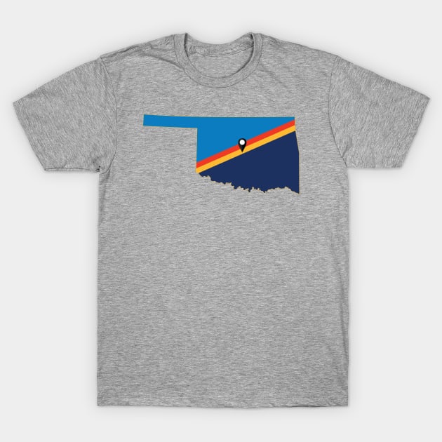 OKC Basketball T-Shirt by doctorheadly